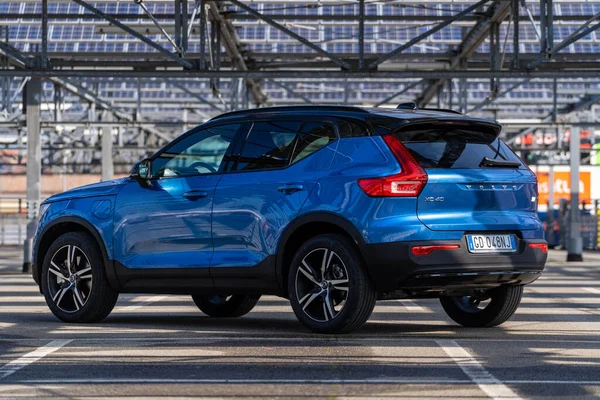 Bologna Italy April 2021 Volvo Xc40 Compact Sport Utility Vehicle — Stock Photo, Image