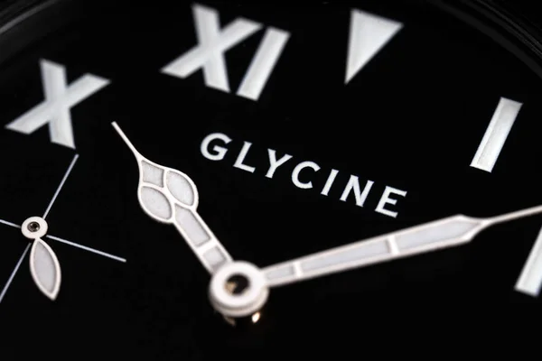 Бология Италия Октябрь 2020 Циферблат Часов Glycine Incursore California Glycine — стоковое фото