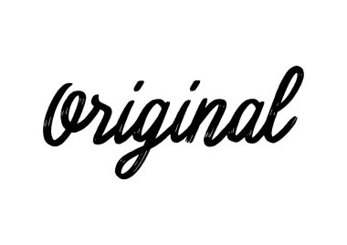 Beyaz arkaplanda orijinal el yazısı.