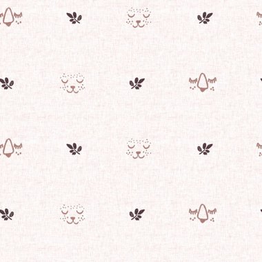 Yeni doğmuş sakin, uykulu, kusursuz bir kedi. Cinsiyet açısından nötr bebek odası dekorasyonu. Scandi stili eskiz duvar kağıdı arkaplan taşı ya da yeni yürümeye başlayan giysi modaName