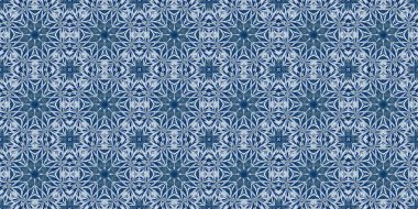 Çivit mavisi kar tanecikli Batik. Frosty batik boyama efekti pürüzsüz kenar. Soğuk bayram şenliği kurdelesi