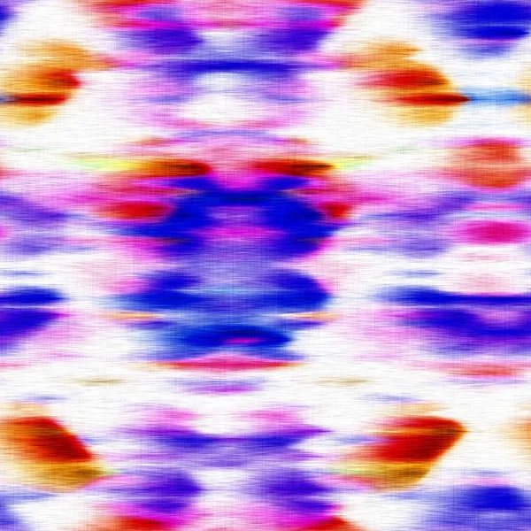 Retro Jasný Vlnový Vzor Hravé Růžové Shibori Tapety Barevné Bezešvné — Stock fotografie