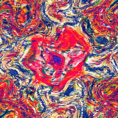 Canlı pembe çarpıtma deseni. Sıvı akış tasarımı için parlak renkli bir duvar kâğıdı. Pembe renkli mermer kaplama kağıt