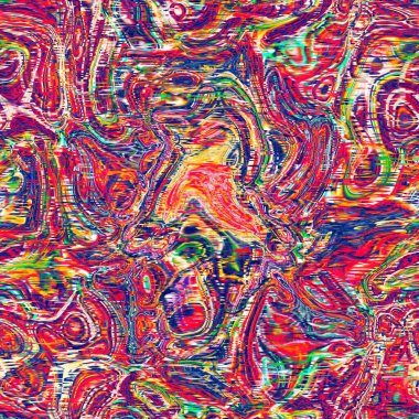 Canlı pembe çarpıtma deseni. Sıvı akış tasarımı için parlak renkli bir duvar kâğıdı. Pembe renkli mermer kaplama kağıt