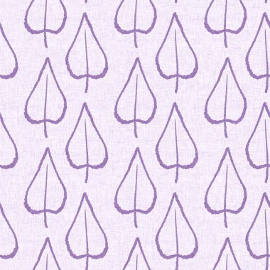 Cinsiyet olarak nötr mor botanik yaprak, dikişsiz raster arka plan. Basit, kaprisli, 2 tonlu bir model. Çocuk bezi duvar kâğıdı ya da her yerde skandal var.
