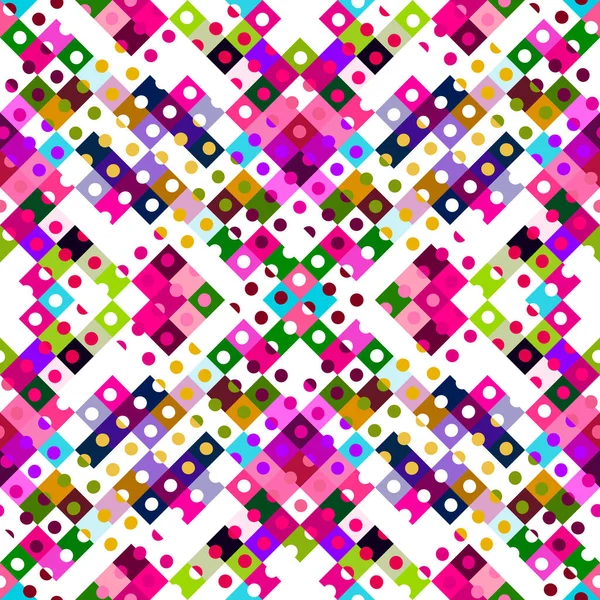 Rozmarný Geometrický Obrazový Vzor Hravé Zábavné Kaleidoskopické Růžové Tapety Barevné — Stock fotografie