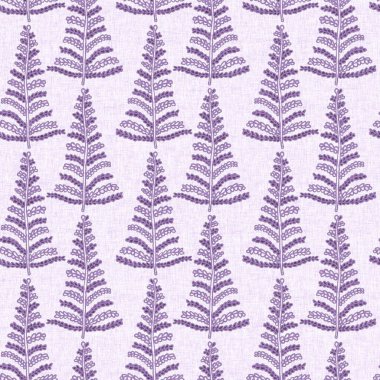 Cinsiyet olarak nötr mor botanik yaprak, dikişsiz raster arka plan. Basit, kaprisli, 2 tonlu bir model. Çocuk bezi duvar kâğıdı ya da her yerde skandal var.