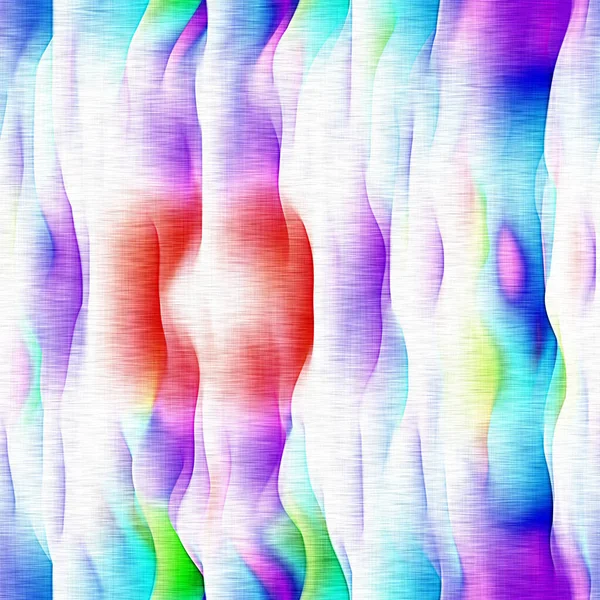 Kitschův Jasný Vlnový Vzor Hravé Růžové Shibori Tapety Barevné Bezešvné — Stock fotografie