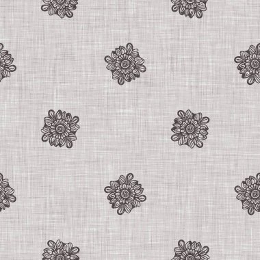 Çiftlik evi gri kelebeği pürüzsüz desen. Kırsal Fransız yaban hayatı tüm duvar kağıtlarında ekolojik güzellikler için. Tuhaf lepidopteranın dekoratif tekstilini tekrarla