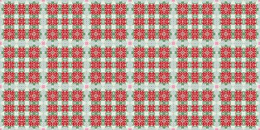 Kusursuz Noel Noeli nostalji sınırı. Aralık bayramı washi bandı için sezonluk kırmızı süsleme. Kış botanik vintage scandi tekrar kurdelesi