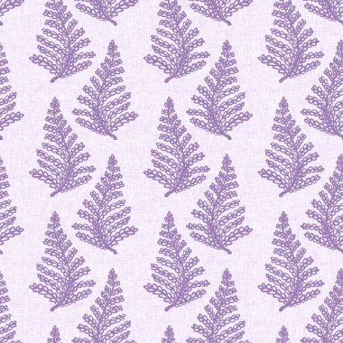 Cinsiyet olarak nötr mor botanik yaprak, dikişsiz raster arka plan. Basit, kaprisli, 2 tonlu bir model. Çocuk bezi duvar kâğıdı ya da her yerde skandal var.