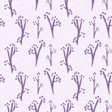 Cinsiyet olarak nötr mor botanik yaprak, dikişsiz raster arka plan. Basit, kaprisli, 2 tonlu bir model. Çocuk bezi duvar kâğıdı ya da her yerde skandal var.
