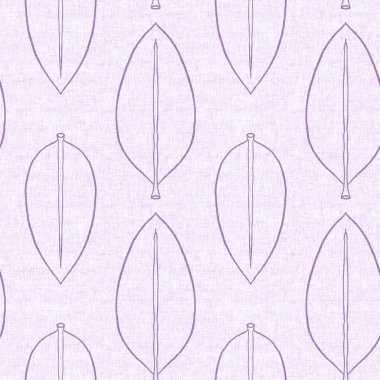 Cinsiyet olarak nötr mor botanik yaprak, dikişsiz raster arka plan. Basit, kaprisli, 2 tonlu bir model. Çocuk bezi duvar kâğıdı ya da her yerde skandal var.