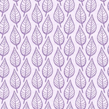 Cinsiyet olarak nötr mor botanik yaprak, dikişsiz raster arka plan. Basit, kaprisli, 2 tonlu bir model. Çocuk bezi duvar kâğıdı ya da her yerde skandal var.