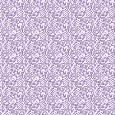 Cinsiyet olarak nötr mor botanik yaprak, dikişsiz raster arka plan. Basit, kaprisli, 2 tonlu bir model. Çocuk bezi duvar kâğıdı ya da her yerde skandal var.