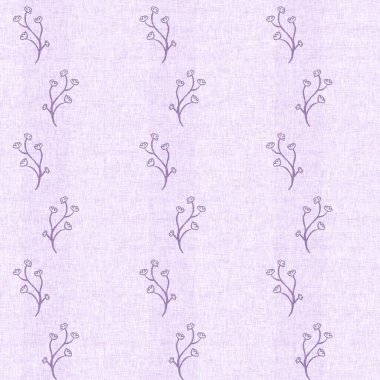 Cinsiyet olarak nötr mor botanik yaprak, dikişsiz raster arka plan. Basit, kaprisli, 2 tonlu bir model. Çocuk bezi duvar kâğıdı ya da her yerde skandal var.