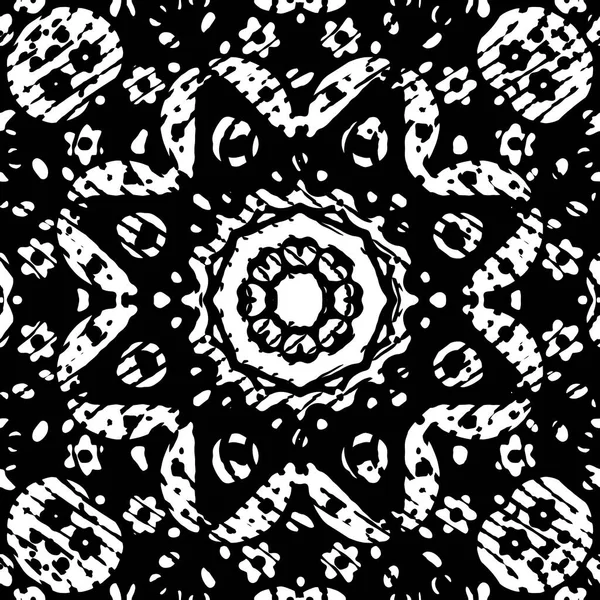 Σύγχρονο Γεωμετρικό Κυματοειδές Μοτίβο Απρόσκοπτη Σχεδίαση Μόδας Πλακιδίων Μαύρο Και — Φωτογραφία Αρχείου