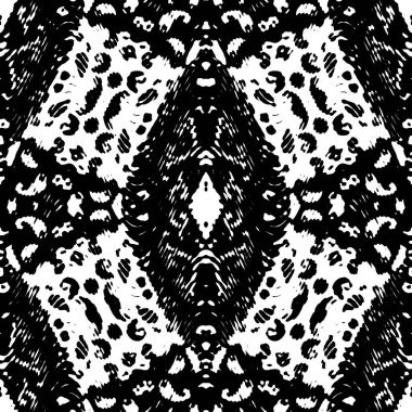 Modern jeo dalga deseni. Kusursuz moda tasarımı siyah beyaz fayanslar