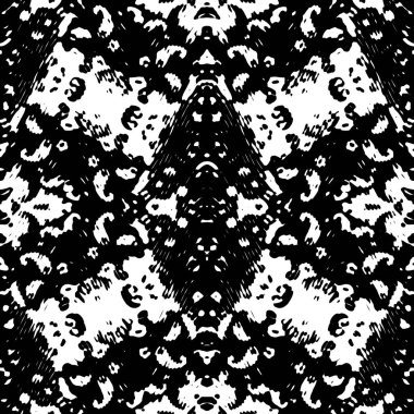 Modern jeo dalga deseni. Kusursuz moda tasarımı siyah beyaz fayanslar