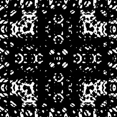 Modern geometrik dalgalı desen. Kusursuz moda tasarımı siyah beyaz fayanslar