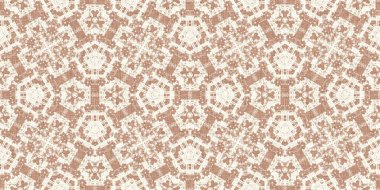 Şeftali pembesi Cottagecore rahat tartan sınırı. Konforlu yıkama efekti için Cottagecore rustic marl tasarımı