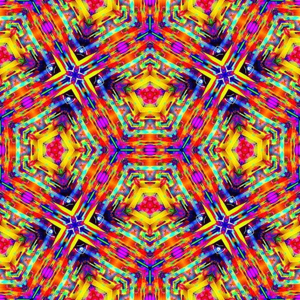 Vintage tie dye seamless pattern. Hippie vaporwave blur endless background in retro style