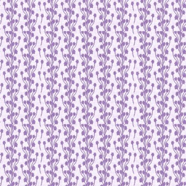 Cinsiyet olarak nötr mor botanik yaprak, dikişsiz raster arka plan. Basit, kaprisli, 2 tonlu bir model. Çocuk bezi duvar kâğıdı ya da her yerde skandal var.