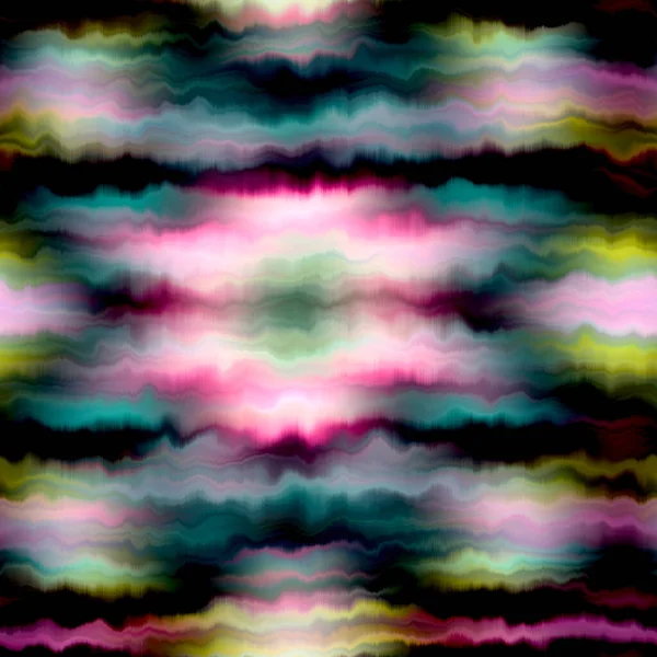 Vibrant Tie Barwnik Myć Bezszwowy Wzór Zamazany Efekt Mody Lato — Zdjęcie stockowe
