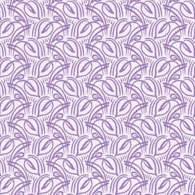 Cinsiyet olarak nötr mor botanik yaprak, dikişsiz raster arka plan. Basit, kaprisli, 2 tonlu bir model. Çocuk bezi duvar kâğıdı ya da her yerde skandal var.