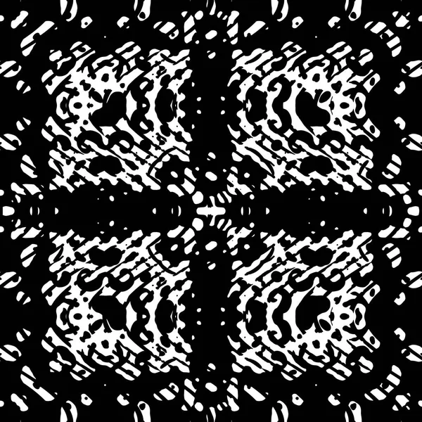 Modernes Geometrisches Wellenmuster Nahtlose Design Fliese Schwarz Und Weiß — Stockfoto