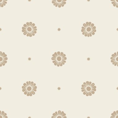 Garip çiçekli lino motif vektör desenini kesti. Skandi arkaplanı için kaprisli yaprak tasarımının kusursuz dekorasyonu