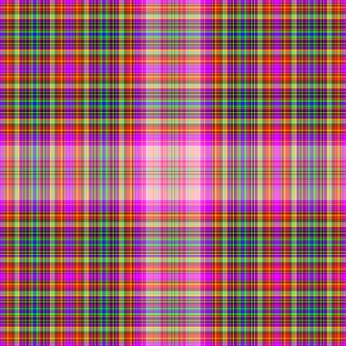Buhar dalgası renginde klasik tartan deseni. Sonsuz baskı fayansları için 80 'lerin klasik ekose tasarımı