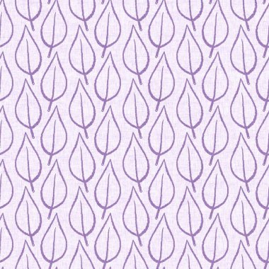 Cinsiyet olarak nötr mor botanik yaprak, dikişsiz raster arka plan. Basit, kaprisli, 2 tonlu bir model. Çocuk bezi duvar kâğıdı ya da her yerde skandal var.