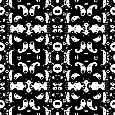 Modern jeo dalga deseni. Kusursuz moda tasarımı siyah beyaz fayanslar