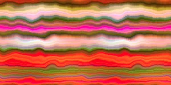 Canlı Kravat Boyası Yıkama Şeritli Dalgalı Pürüzsüz Kenar Bulanık Moda — Stok fotoğraf