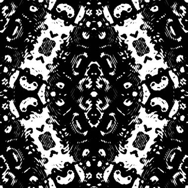 Modern jeo dalga deseni. Kusursuz moda tasarımı siyah beyaz fayanslar