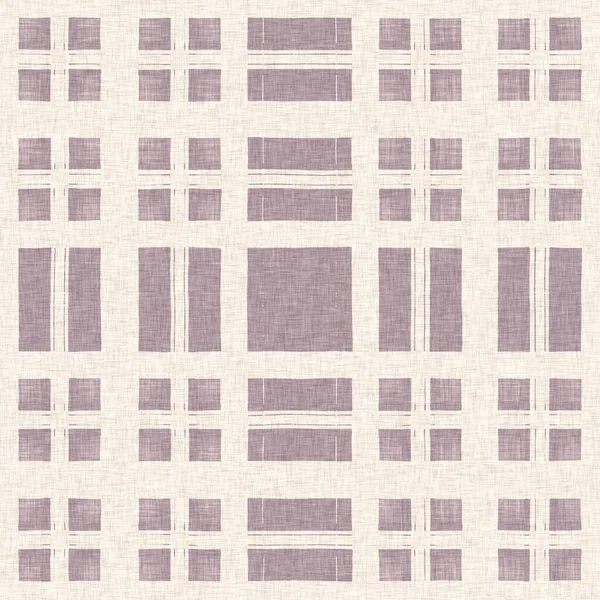 Minimal Pink Tartan Linen Seamless Pattern All Print Unisex Country — Stock Photo, Image