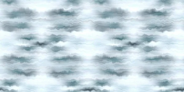 Трендовый Галстук Окрашен Синий Волнистый Цвет Мореходном Стиле Ленточный Узор — стоковое фото