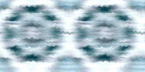 Модна Краватка Фарбує Синю Прану Рамку Морському Стилі Стрічковий Візерунок — стокове фото
