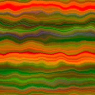 Canlı kravat boyası, yıkama şeridi, kusursuz dalga deseni. Bulanık moda efekti, yaz hippi arka planı, uzay boyalı dalgalı çizgiler.