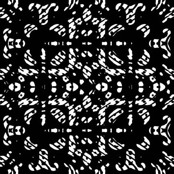 Modern Geometriai Hullámmintázat Zökkenőmentes Divat Design Csempe Fekete Fehér — Stock Fotó