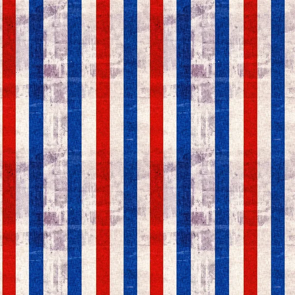Naadloze Juli Onafhankelijkheid Dag Patroon Traditionele Rode Witte Blauwe Kleuren — Stockfoto
