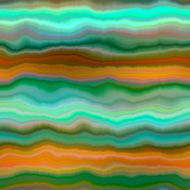 Canlı kravat boyası, yıkama şeridi, kusursuz dalga deseni. Bulanık moda efekti, yaz hippi arka planı, uzay boyalı dalgalı çizgiler.
