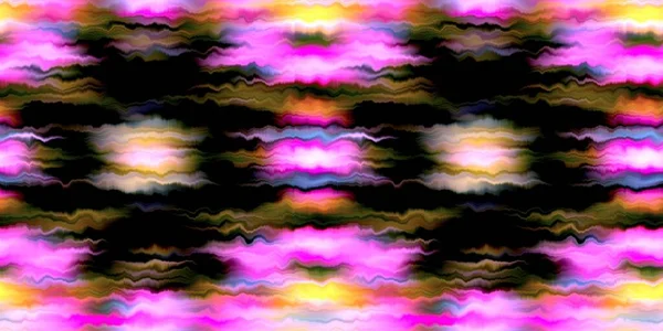 Canlı Kravat Boyası Pürüzsüz Sınır Bulanık Moda Efekti Yaz Hippi — Stok fotoğraf