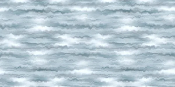 トレンディタイ染料青の海洋スタイルで国境を洗った 食感の幸せな夏のファッションデザインのリボンパターン — ストック写真