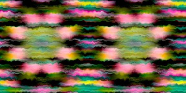 합성수지로 염료는 솔기없는 국경선을 냅니다 히피같은 줄무늬 — 스톡 사진