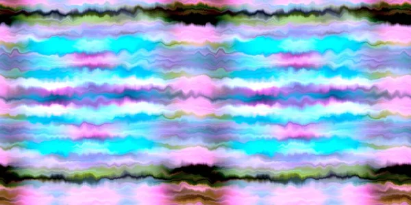 합성수지로 염료는 솔기없는 국경선을 냅니다 히피같은 줄무늬 — 스톡 사진