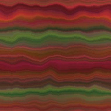 Canlı kravat boyası, yıkama şeridi, kusursuz dalga deseni. Bulanık moda efekti, yaz hippi arka planı, uzay boyalı dalgalı çizgiler.