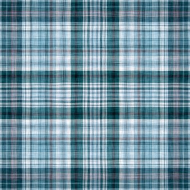 Minimalwinter mavi tartan keten desenli. Üniseks köyü yazlığının her yerinde düz pamuk arkaplan