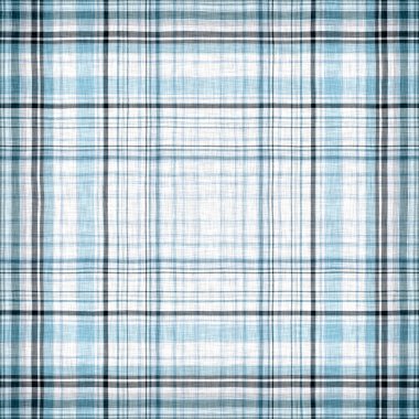 Minimalwinter mavi tartan keten desenli. Üniseks köyü yazlığının her yerinde düz pamuk arkaplan